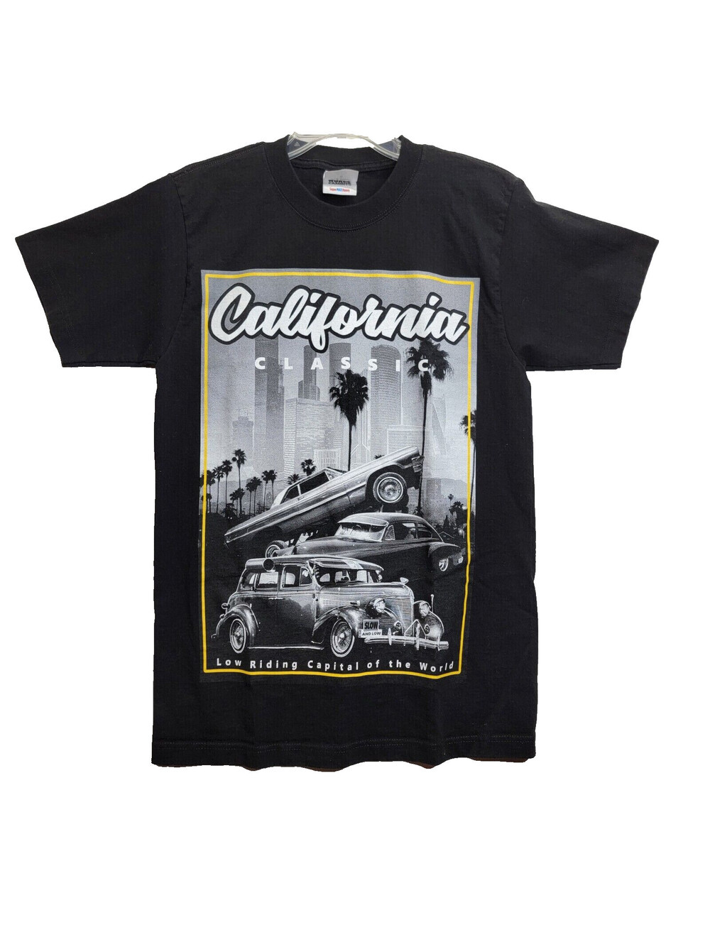 Shaka Wear Men’s Med T shirt California Low Riding Capital Of The World